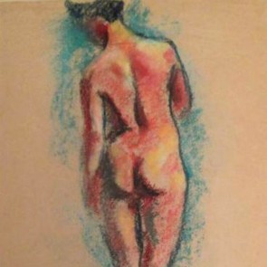 Weiblicher Rückenakt