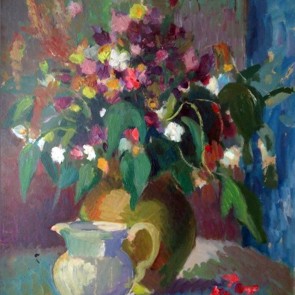 WV-Nr. 0328 (S) | Blumenstrauß mit Krug 