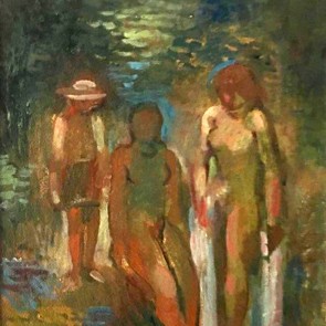 WV-Nr. 0790 (F) | Drei Frauen im Park