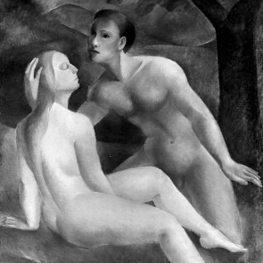 WV-Nr. 0355 (F) | Liebespaar unter einem Baum