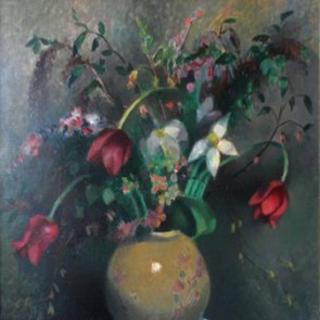 WV-Nr. 872 (S) | Blumenstück in bauchiger Vase