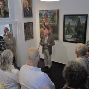 Eröffnungsrede zur Ausstellung "Rückkehr ins Atelier" im Jahr 2015