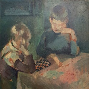 WV-Nr. 0774 (P) | Zwei Knaben am Tisch