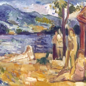 WV-Nr. 0290 (F) | Badende am Chiemsee