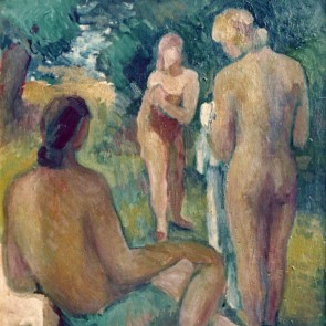 WV-Nr. 0058 (F) | Drei Frauen im Park