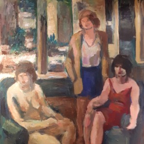 WV-Nr. 0108 (F) | Drei Frauen im Atelier