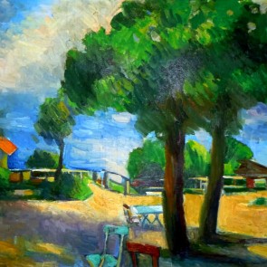 WV-Nr. 0538 (L) | Terrasse am Chiemsee / Terrasse Rapplhof