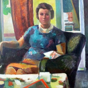 WV-Nr. 0294 (P) | Annemarie im Atelier   