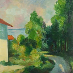 WV-Nr. 0900 (L) | Gstadt am Chiemsee: Pfad hinter Rapplhof