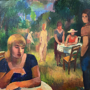 WV-Nr. 0687 (F) | Frauen im Garten